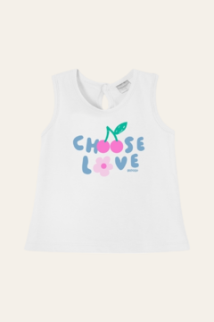 Musculosa Beba Love 9 Meses A 3 Años - Chikle