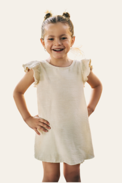 Vestido Lino Alison 4-10