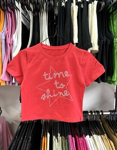 Baby tee Time to (algodon lycra) - kimchi