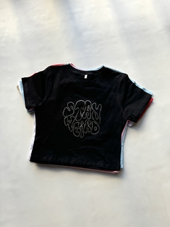 Baby tee Weird (algodon lycra) en internet