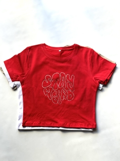 Baby tee Weird (algodon lycra)