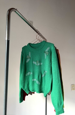 Sweater Abejas ( lana frizz ) - comprar online