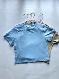 Baby tee Basic (Algodon lycra) - tienda online