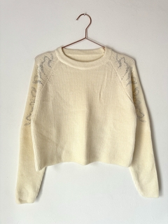 Sweater crop Guillermina - tienda online