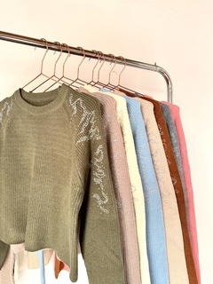Sweater crop Guillermina - comprar online