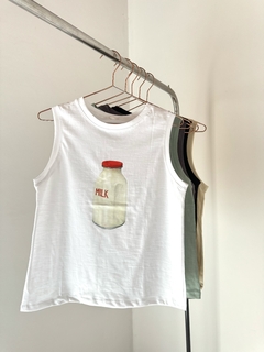 Musculosa Milk ( Alg Flame) en internet