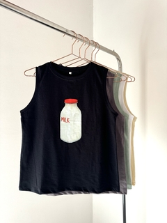 Musculosa Milk ( Alg Flame) - comprar online