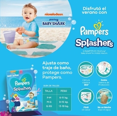 Trajes de Baño Pampers Splashers G-XG (10 pañales) - comprar online