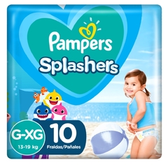 Trajes de Baño Pampers Splashers G-XG (10 pañales)