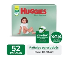 Huggies Flexi Confort talle XG 52 unidades
