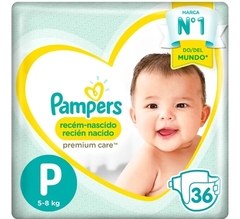 NUEVOS Pampers Premium Care P ( 36un)