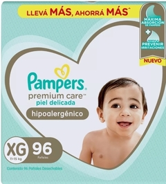 Pampers Premium Care XG x 96 unidades