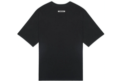 Fear of God Essentials Boxy T-Shirt Applique Logo Dark Slate/Stretch Limo/Black - comprar online