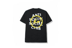 Anti Social Social Club x Fragment Yellow Bolt Tee - comprar online