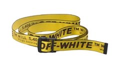 Off-White Industrial Belt Yellow/Black