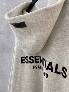 Fear of God Essentials Relaxed Hoodie (SS22) Light Oatmeal - comprar online