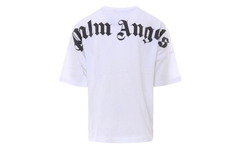 Palm Angels Classic Logo Over Tee White