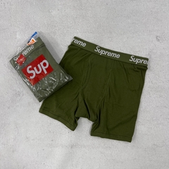 Supreme Hanes Boxer Briefs Olive