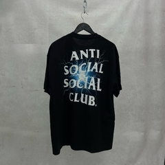 Anti Social Social Club Glow In The Dark Pain T-shirt Black/Blue