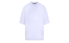 Palm Angels Classic Logo Over Tee White - comprar online