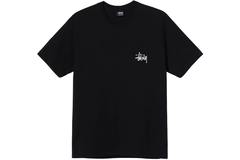 Stussy Basic T-shirt Black - comprar online