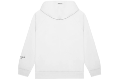 Fear of God Essentials Pullover Hoodie Applique Logo White - comprar online