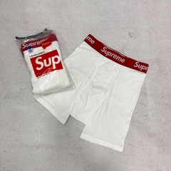 Supreme Hanes Boxer Briefs White