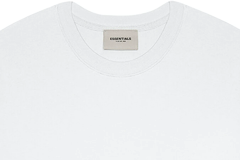 Fear of God Essentials Boxy T-Shirt Applique Logo White en internet