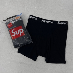 Supreme Hanes Boxer Briefs Black