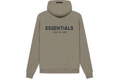 Fear of God Essentials Pull-Over Hoodie (SS21) Taupe