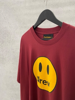 drew house mascot ss tee burgundy - comprar online