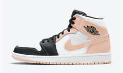 Jordan 1 Mid Arctic Orange Black Toe - comprar online