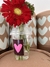 Vaso Milk Shake + 4 varas de flores - Arte y Flores by Gualdoni 