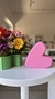 CORAZÓN 3D + FLORES c oasis - tienda online