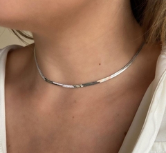 Choker Ródio Fita 35cm (6793) - comprar online