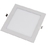 PLACA LED EMBUTIR QUAD. 12W 6500K ECONOMAX na internet