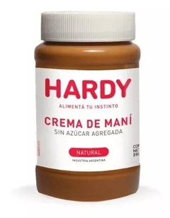 CREMA DE MANÍ SIN AZÚCAR 380gr - HARDY