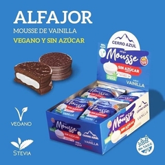 CAJA ALFAJORES SIN AZÚCAR X12 UNIDADES - CERRO AZUL en internet