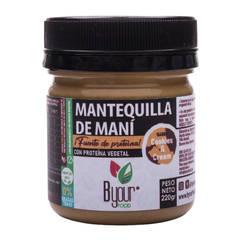 MANTEQUILLA DE MANI C/PROTEINA VEGETAL 220gr B YOUR FOOD - comprar online