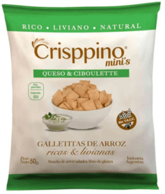 TOSTADA DE ARROZ MINI 50gr - CRISPPINO - comprar online