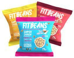 GARBANZOS TOSTADOS 75gr SIN TACC FITBEANS