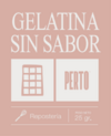 GELATINA SIN SABOR