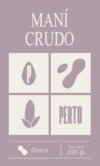 MANÍ CRUDO