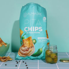 PITA CHIPS HORNEADOS DE MASA MADRE 170 GR - ALMADRE en internet