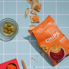 PITA CHIPS HORNEADOS DE MASA MADRE 170 GR - ALMADRE