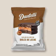 ALFAJOR DE DULCE DE LECHE 50GR - DANTELLI