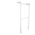 Ref.376-Arara de Parede Montante Modelo p/ Vidro 2,15 x 1,00 m (s/ vidro)