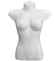 Busto feminino de plástico branco