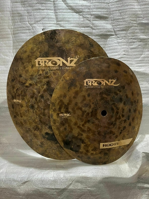 Prato Bronz Roots Clap Stack par 9"/11" BRZ-ROO-CS911