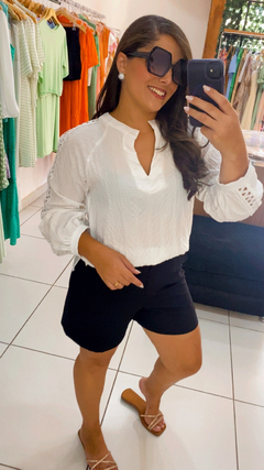 SHORT ALFAIATARIA COM BOLSOS - comprar online